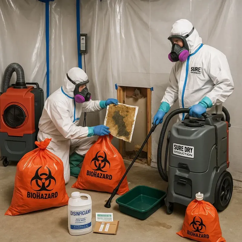 Contaminated Water Handling Protocols process in Enfield, NC