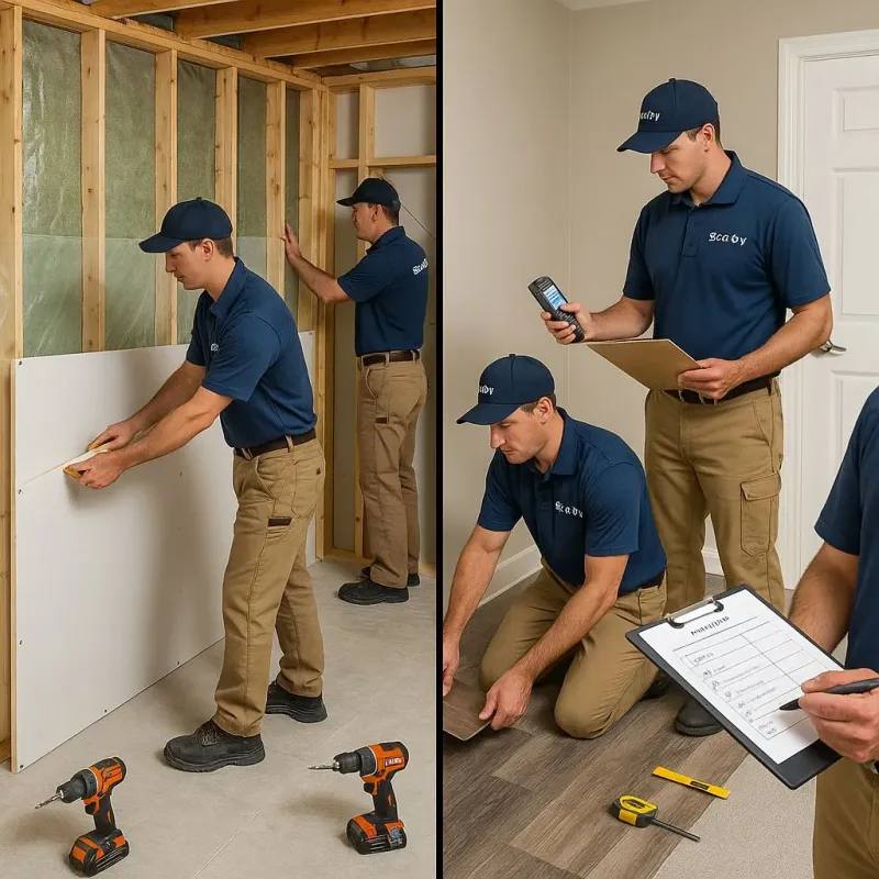 Repairs and Reconstruction process in Enfield, NC